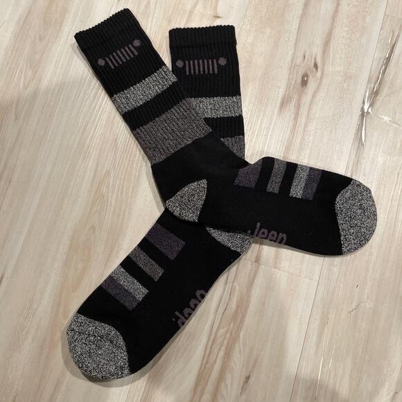 Jeep black striped socks unisex - Picture 1 of 2